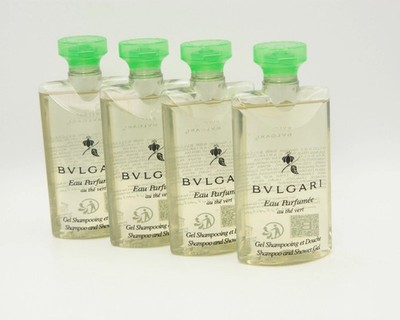 BVLGARI au thé Vert (Green Tea) Shower Gel - 2.5 Fl oz / 75mL Pack Of 16 NEW