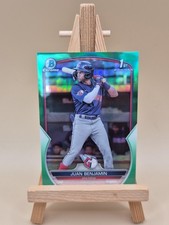 2023 Bowman Chrome Juan Benjamin 1st Green 04/99 Cleveland Guardians #BCP-151