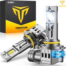 Termitor 9006hb4 Led Light Bulb 60000lm Super Bright Lowfog Beam Cold White 2x