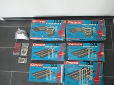 Carrera 124 Schienenkonvolut in OVP mit Zubehör 70er