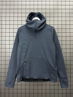 On Running Hoodie Mens M Half Zip Technical Sweatshirt Performance Grey Athletic