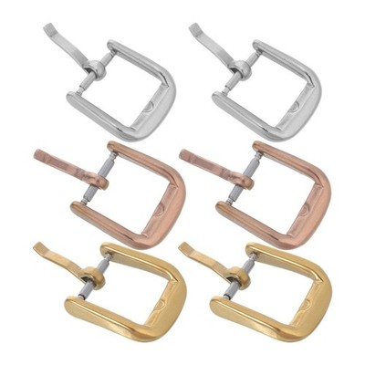 Durable Stainless Steel Watch Band Buckle Replacement Kit 10Mm Adjustable Clasp