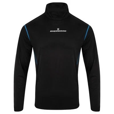 Sherwood Cut-Resistant Neck Guard Long Sleeve Baselayer - Kids & Men