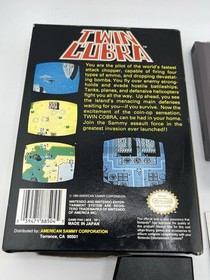 Twin Cobra (NES) &ndash; CIB Nintendo 1990
