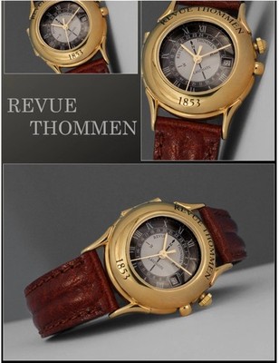 Revue Thommen ladies watch Landmark Vintage Sun Compass Folding Lid Rarity Swiss