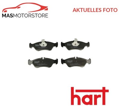 SATZ BREMSBELÄGE BREMSKLÖTZE HINTEN HART 219 121 H NEU OE QUALITÄT