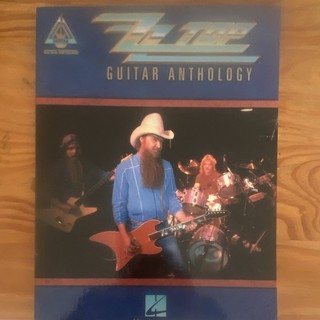 ZZ Top Guitar Anthology Collection/Song Book Rock Band Hal Leonard 00121137