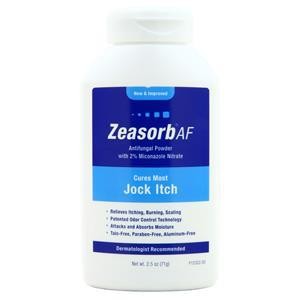 Противогрибковый порошок Crown Laboratories Zeasorb AF - от кожного зуда, 2,5 унции