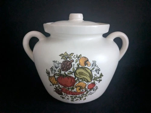 VTG McCoy Spice Delight Bean Pot/Cookie Jar #342 Excellent!