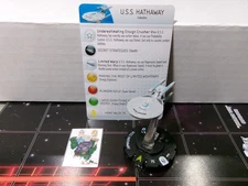 =Heroclix STAR TREK Tactics III U.S.S. Hathaway 010 with card =
