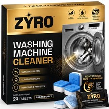 Washing Machine Cleaner Tablets  24 Pack  Ultra Deep 1 Count Pack of 24 