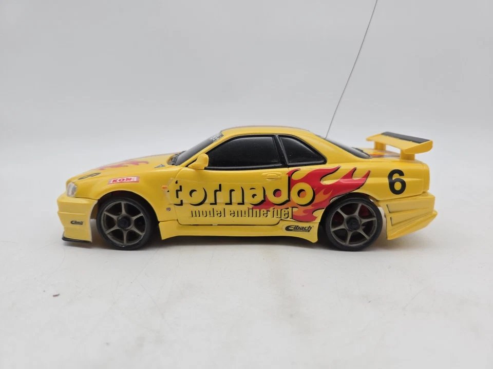  Carson Xmods Nissan Skyline R34 gelb - Bild 3 von 4