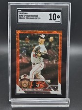 2023 Topps Series 2 - Spenser Watkins #393 Orange Foil /299