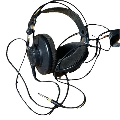 #ad AKG K7XX Massdrop Limited Edition Open Back Headphones Black Tested Working EUC $89.99