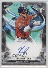2023 Inception Base Rookie and Emerging Stars Aqua 20/75 Korey Lee Auto 11ch