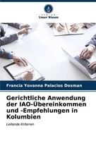 Francia Yovanna Palacios Dosman | Gerichtliche Anwendung Der...
