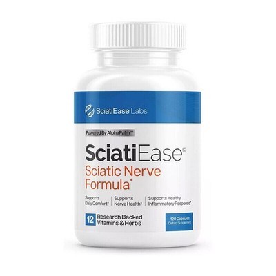 Labs SciatiEase Sciati Ease Sciatic Nerve Formula 120 Softgels -Free shipping