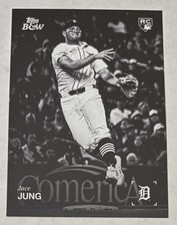 2025 Topps Black & White Jace Jung RC #024 Detroit Tigers Rookie