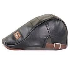 Hat Retro Newsboy Warm Cap Duckbill Visor Boinas Flat Caps For Men