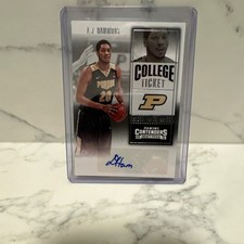 2016-17 Panini Contenders A.J. Hammons #158 Purdue Autograph College Ticket