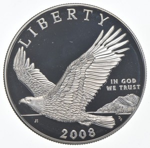 2008-P Proof American Bald Eagle Commemorative Silver Dollar $1 *4003