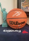 Jalen Brunson Signed Wilson I/O Basketball Knicks FANATICS