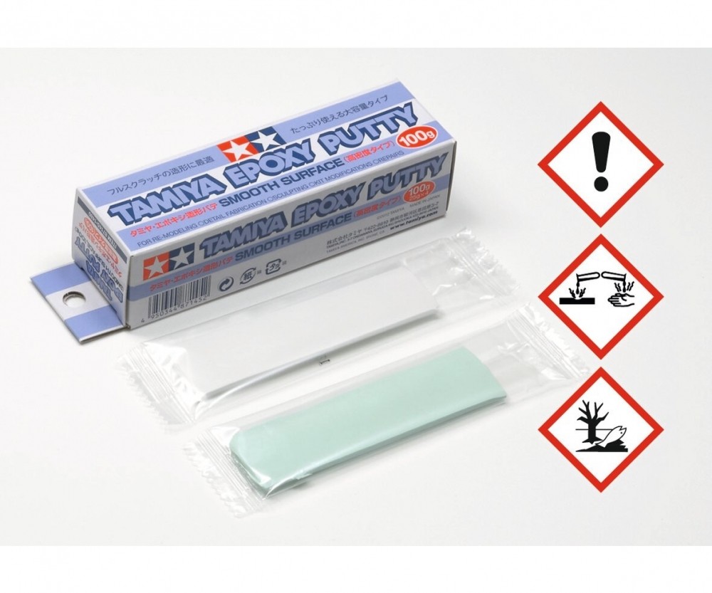 Tamiya 87145 - Epoxy Putty Smooth Surf. 100g 2K - New