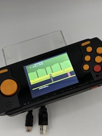 Atari Flashback Portable Gaming Console 70 Built-in Games w/ USB Charging Cable_
