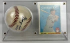 George Kell Signed Baseball & Autographed Card - 1958 Topps "HOF '83"