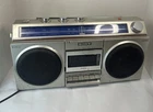 Vintage 1982 Sony AM FM Stereo Cassette Portable Boom Box CFS-400 Tested READ