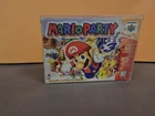 Mario Party Nintendo 64 with instruction manual