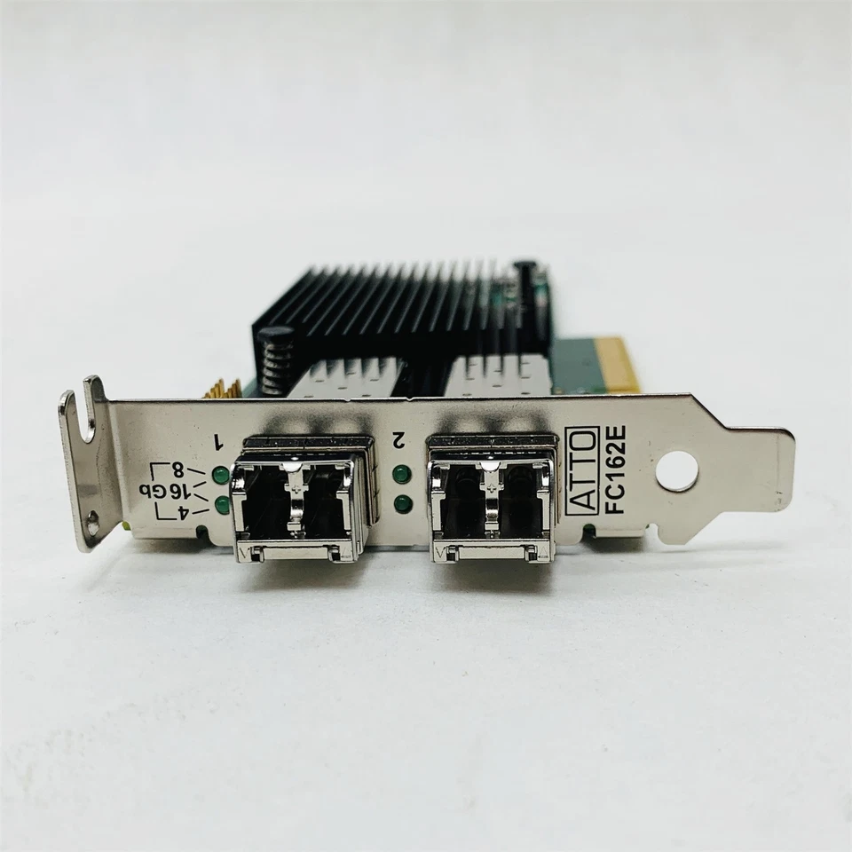 ATTO Celerity FC-162E 2-Port Gen 5 16Gb Fibre Channel HBA PCIe LP Network Card - Image 2 of 4