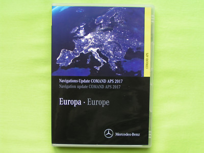 DVD NAVIGATION MERCEDES BENZ COMAND APS 2017 A B CLC E G M R SL SLK VITO NTG 2.5