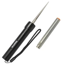 SHARPAL 178N 3-In-1 Blade Sharpener | 4-Inch 600 Grit Diamond Sharpening Rod