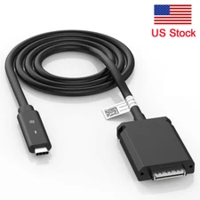 New WD15 cable 0HFXN4 USB-C Cable For Dell WD15 K17A K17A001 4K Docking station