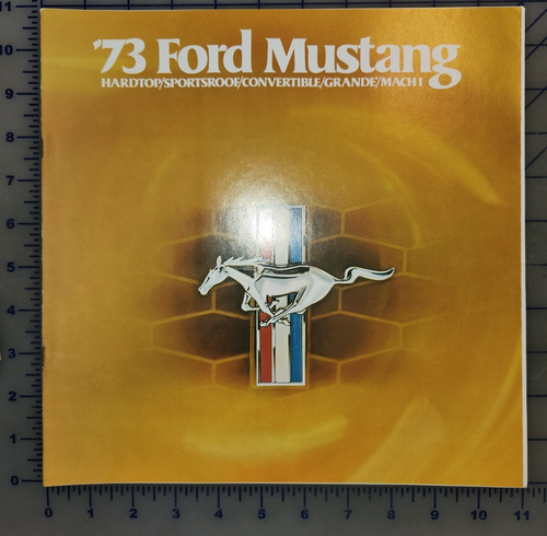 1973 Ford Mustang Brochure Original - Picture 1 of 6