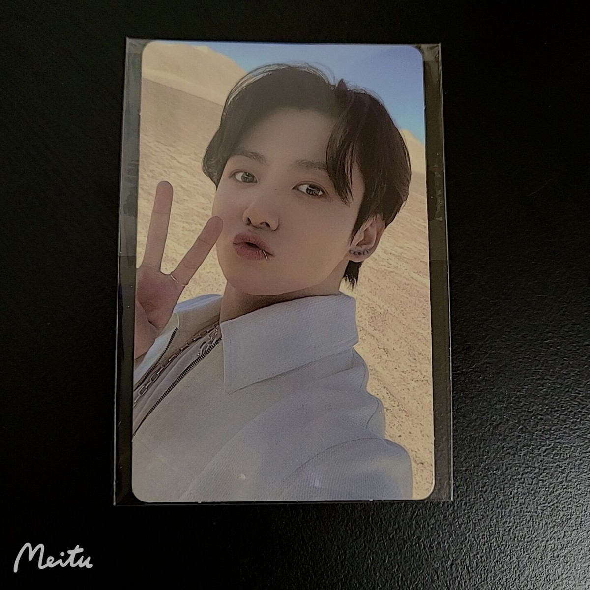 BTS Proof Album Unreleased JUNGKOOK Selfie photo card 1P + acrylic