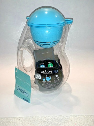 Bobble 64 Ounce Jug with Filter Blue - BPA Free - New & Unused w/out Box