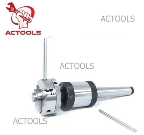 MT2 Revolving Center 65mm 2-1/2" 3 Jaw Self Centering Baby Lathe Chuck UK - Picture 11 of 20
