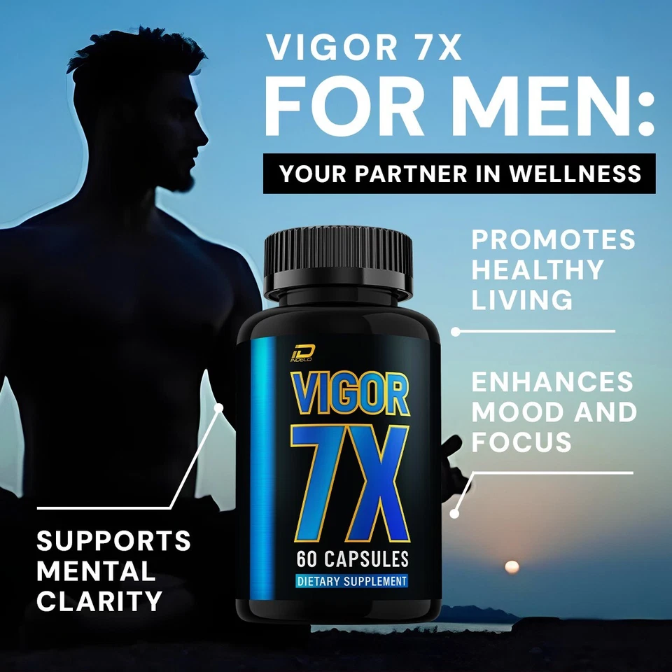 (5件装)Vigor 7x男士胶囊-Vigor7x整体健康能量全天然 — 第 4/4 张图片