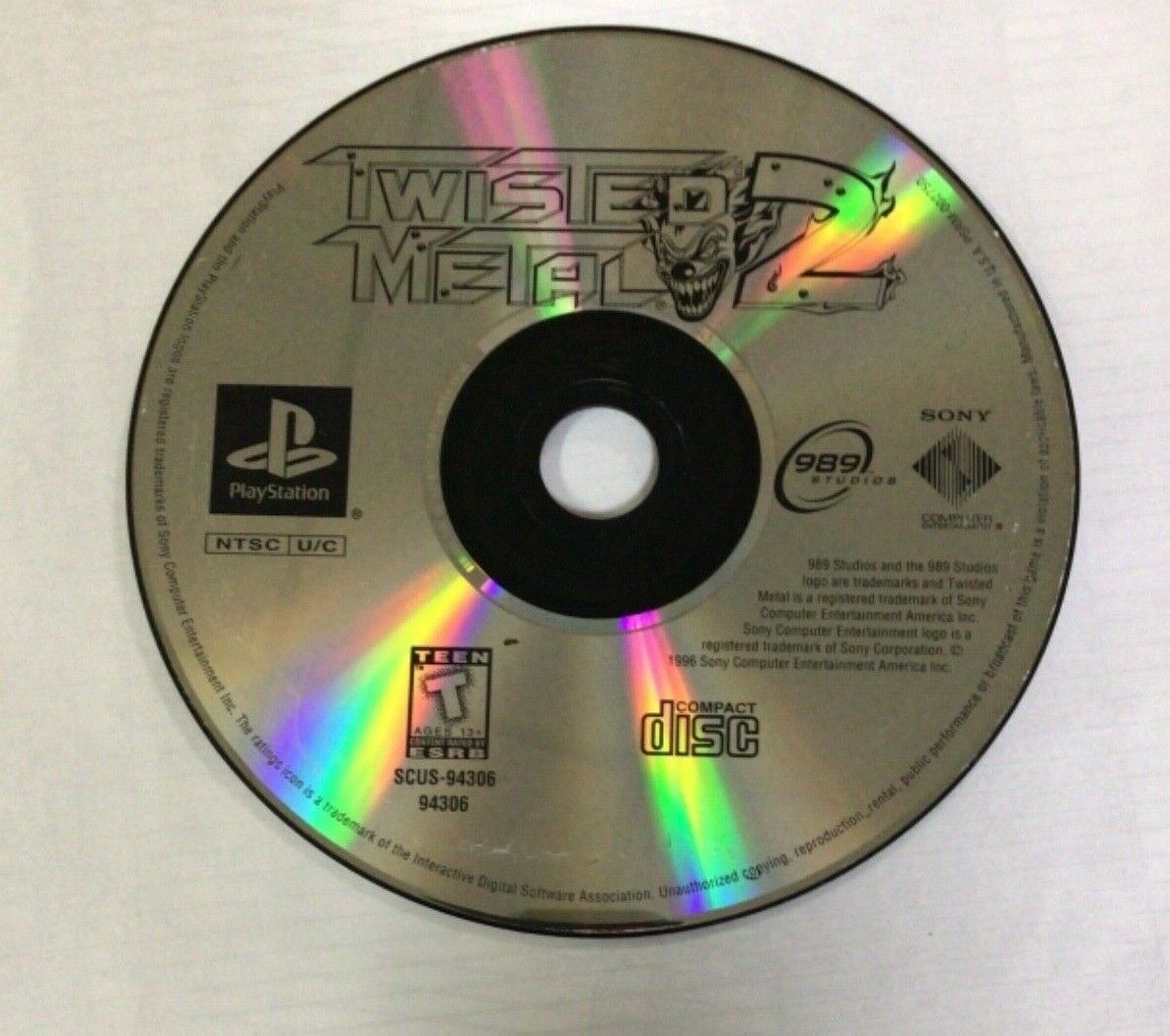 Twisted Metal (Sony Playstation 2) Ps2 TESTED