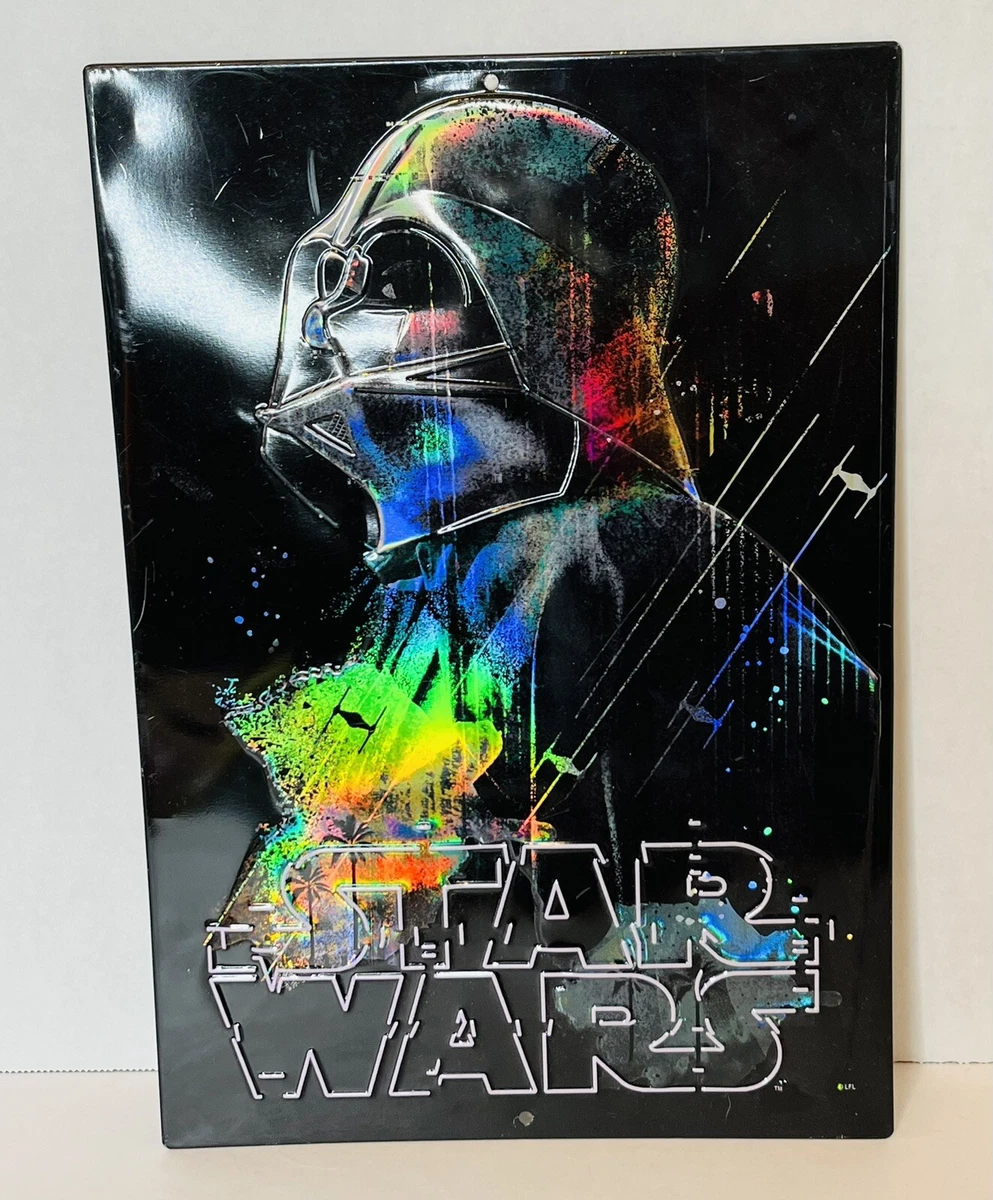 Star Wars Open Roads Darth Vader Sign metal Wall Art Decor 9 x 13