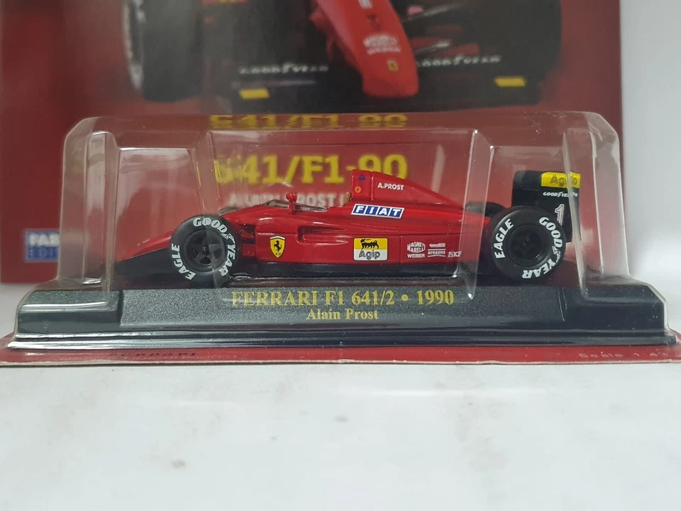 FERRARI 641/2 1990 - Alain Prost Ferrari F1 collection 1/43 uscita 9 - Immagine 3 di 4