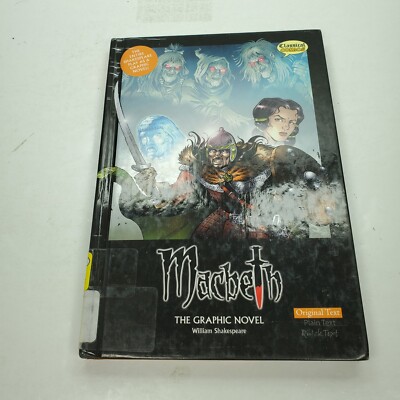 William Shakespeare Macbeth The Graphic Novel: Original Text Classical Comics HC
