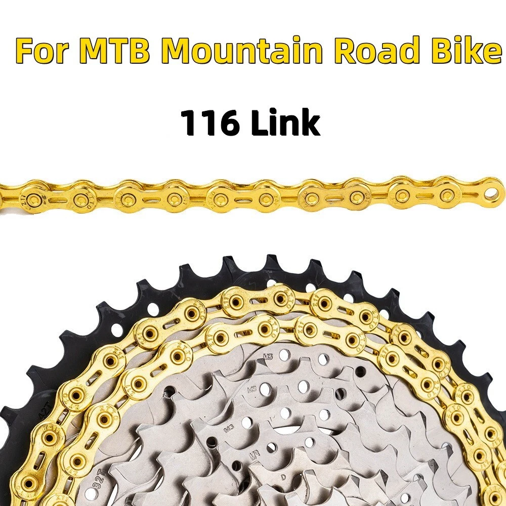 High Strength Carbon Steel Bicycle 11Speed Chain Line For MTB