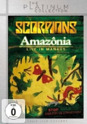 SCORPIONS - AMAZONIA: LIVE IN THE JUNGLE DVD CLASSIC HARD ROCK