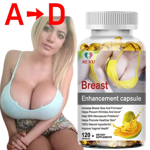 Breast Enhancement Pills, Natural Breast Growth Firming & Lifting Capsules