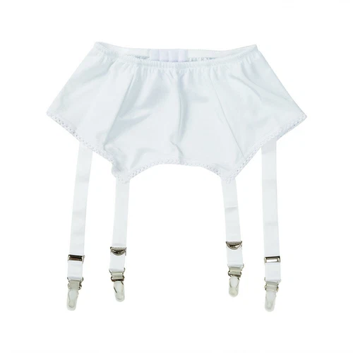 Damen Mehrfarbig Sexy Hohe Taille Strumpfgürtel 4 Träger Strapshalter (S~XXL) - Bild 5 von 17