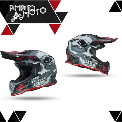 CASCO OMOLOGATO PER BAMBINO BIMBO DA MINI MOTO CROSS QUAD BICI BMX 3 4 5 6  ANNI | eBay
