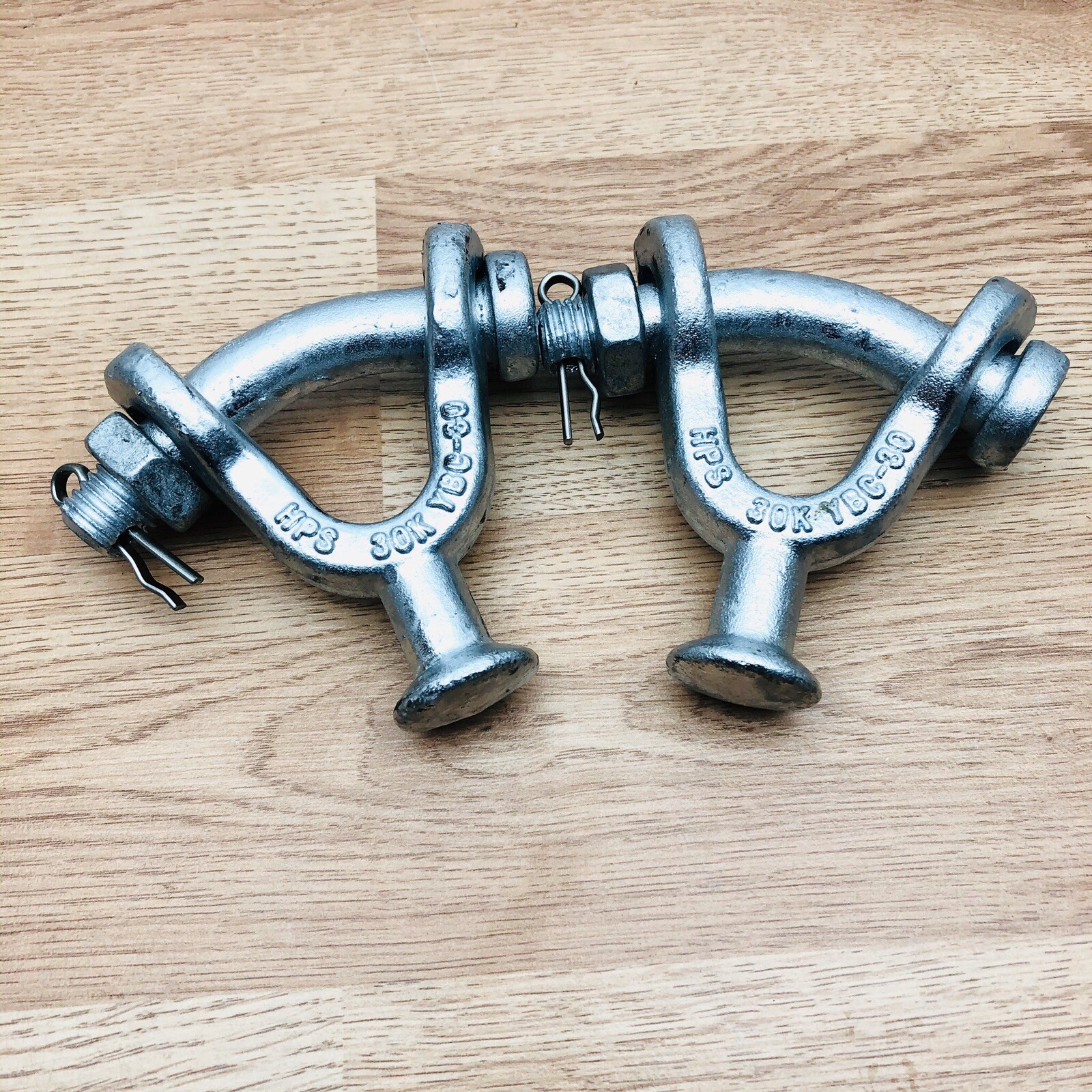 LOT OF 2 HUBBELL YBC30 YCLEVIS PIN ANCHOR 525 RZ101 HPS 30K eBay